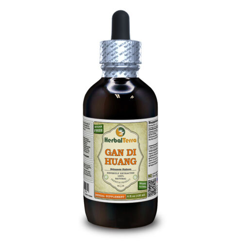 Gan Di Huang (Rehmannia Glutinosa) Tincture, Organic Dried Root Liquid Extract