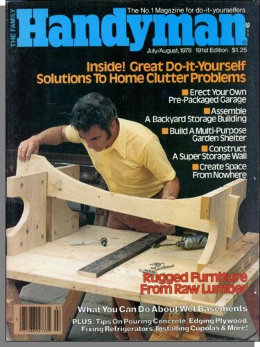 Family Handyman – 1978, July – Do-It-Yourself Solutions to Home Clutter Problems