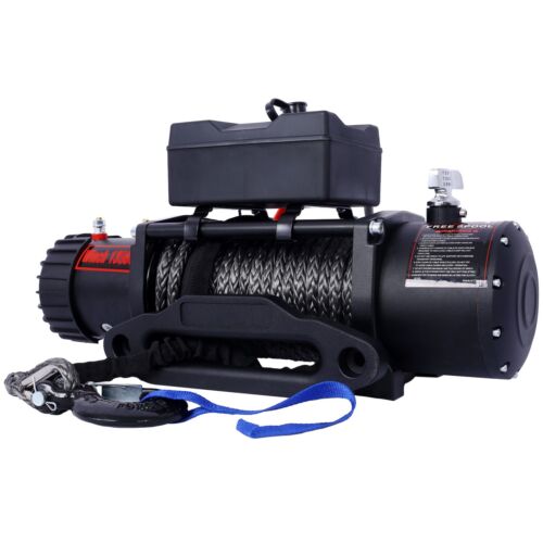 13500 lb Capacity Electric Winch, 12V DC Power for Towing Truck Off Road