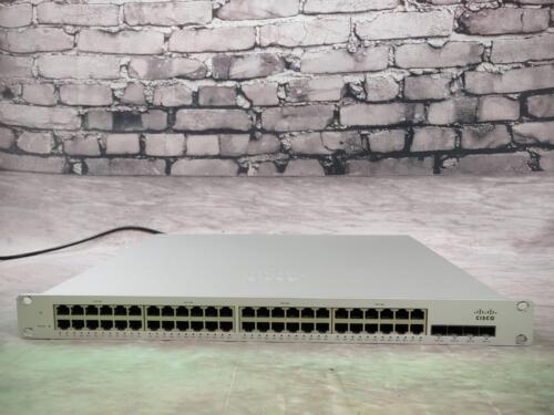 Cisco Meraki MS220-48LP-HW 48-Port PoE Cloud Managed Network Switch *UNCLAIMED*