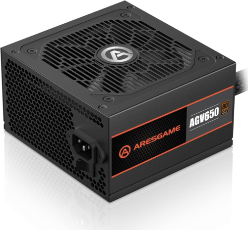 Power Supply 650W, 80 plus Bronze Certified, Non Modular PSU (AGV650)