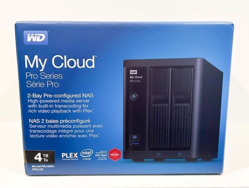 Western Digital WD My Cloud PR2100 NAS 4TB Drive included – New Open Box