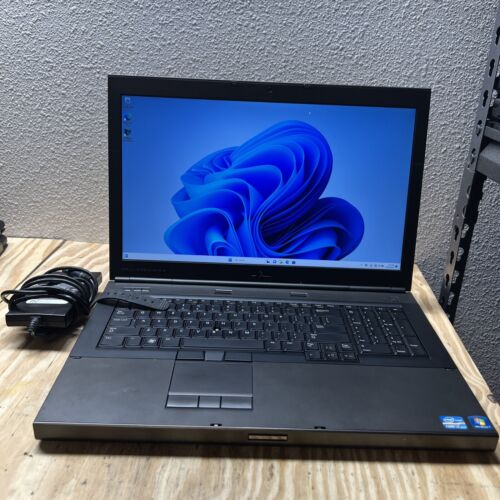 Dell Precision M6600 i7-2820QM 2.3GHz 8GB 512GB SSD Win 10 NVidia Gaming Laptop