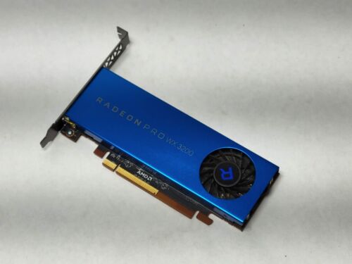 AMD Radeon Pro WX 3200 WX3200 4GB GDDR5 Graphics Video Card GPU HIGH PROFILE