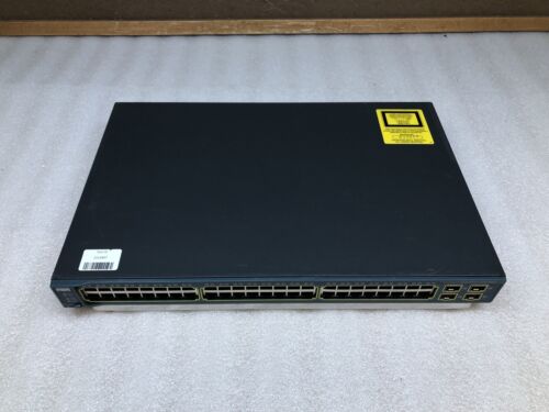 Cisco Catalyst 3560 Series 48-Port Ethernet Switch WS-C3560-48TS-S V04, Reset