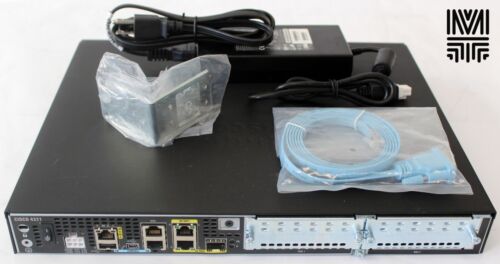 Cisco ISR4321-AX/K9 4321 AX Router 2-GE Slots: 2-NIM, 1-ISC, AC PoE, APP/SEC