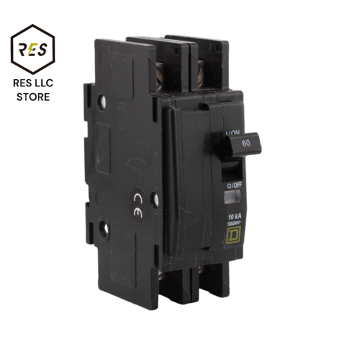 NEW Square D QOU260 60 Amp Double Pole Miniature Circuit Breaker -RES LLC STORE-