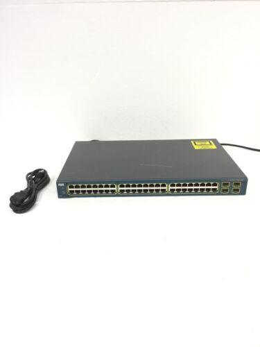 CISCO Catalyst 3560 Series WS-C3560-48TS-S 48 Ports Network Switch,WORKING,QTY