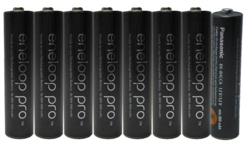 8 Panasonic Pro Eneloop AAA 950mAh NiMH Rechargeable Batteries Ships From USA