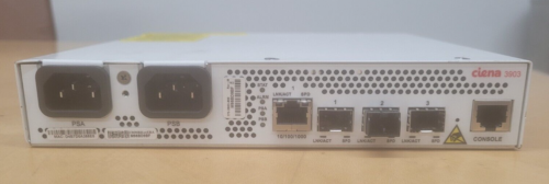 CIENA 3903 Service Delivery Switch Network Management  w/ 2x Power Cords