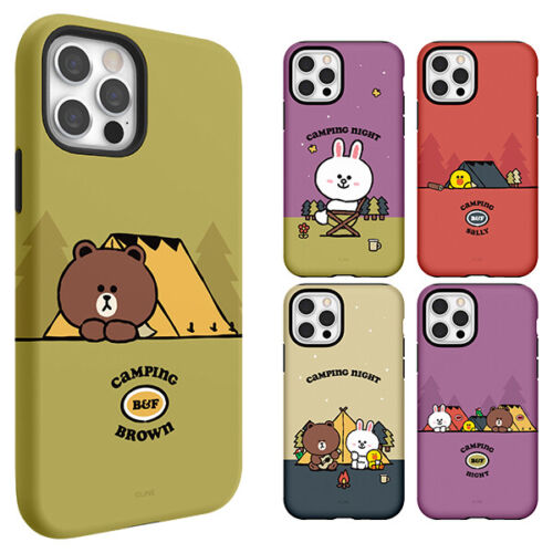 Line Friends Camping Night Combo Case for Galaxy Note20 Ultra Note10 Plus