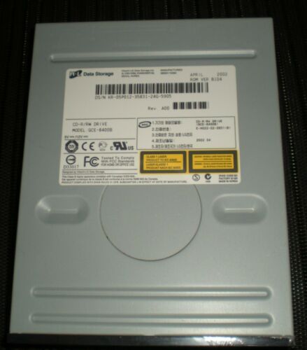 HL Data Storage CD-R/RW Drive Model GCE-8400B