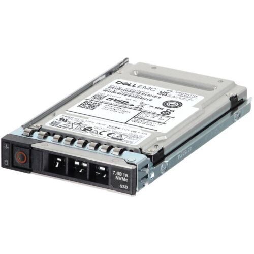 Dell 7.68TB PCIe Gen4 NVMe RI TLC SED/FIPS 2.5 SSD KCM6FRUL7T68