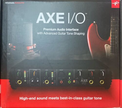 IK Multimedia AXE I/O USB Guitar Audio Interface B-stock