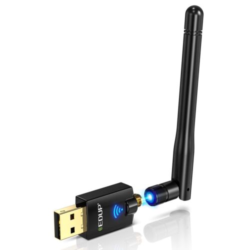 AC600M USB WiFi Adapter for PC, Wireless USB Network Adapters Dual Band 2.4G/…