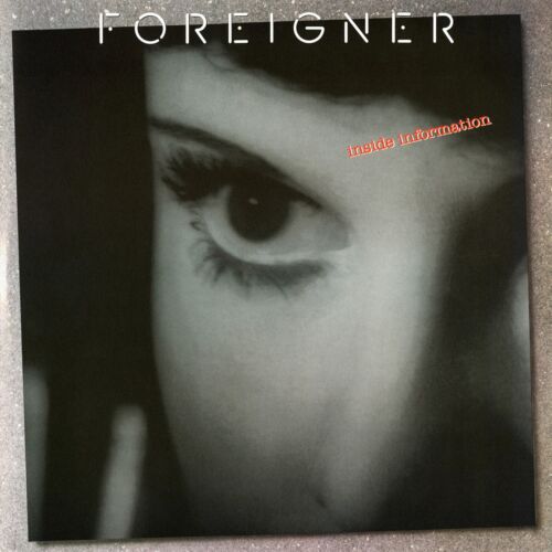 FOREIGNER Inside Information BANNER 2×2 Ft Fabric Poster Tapestry Flag album art