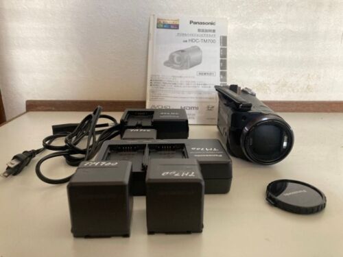 Panasonic Digital VideoCamera HDC-TM700 96GB Metal Black Used