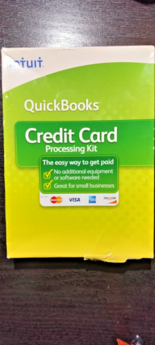 NEW & SEALED Intuit QuickBooks Credit Card Processing Kit Software