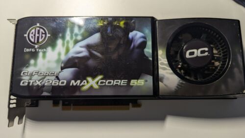 NVIDIA GeForce GTX 260 OC MAXCORE 55 896MB GDDR3 PCI Express 2.0 Graphic Card