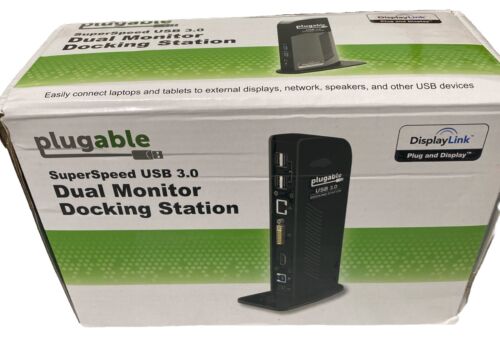 Plugable UD-3900 USB 3.0 Universal Docking Station for Windows