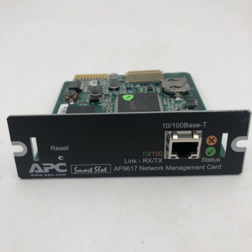 AP9617 APC UPS Network Management Card  READ A