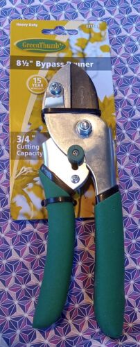 NOS GREENTHUMB 227581 HEAVY DUTY 8-1/2″ BYPASS PRUNER 3/4″ CUTTING CAPACITY