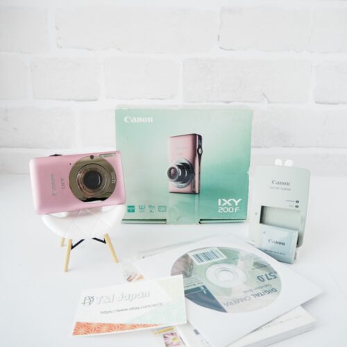 (Near Mint)Canon IXY 200F PowerShot SD1300 IS DIGITAL ELPH IXUS PINK JAPAN w/BOX