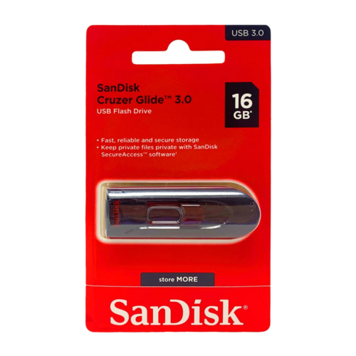 SanDisk Cruzer Glide USB 3.0 16GB 32GB 64GB 128GB Flash Drive Thumb Stick Memory