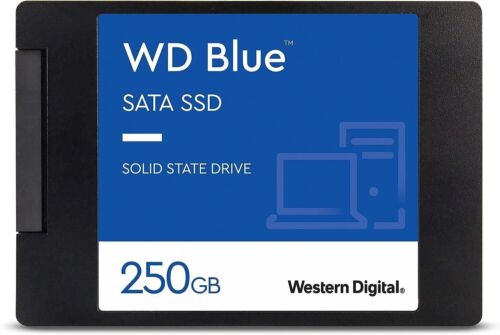 WD Blue 3D NAND 250GB Internal Solid-State Drive (SSD) – (USED)