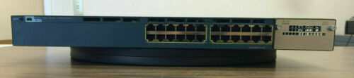 CISCO 3560X-24T-E Catalyst Switch Layr3 Managed Data IP Services WS-C3560X-24T-E