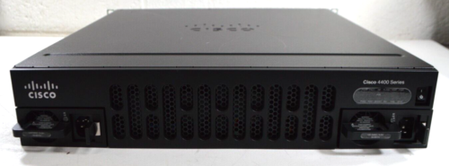 CISCO ISR4451-X/K9 4 Port GIGABIT SECURITY ROUTER Dual AC Power ISR4451-X