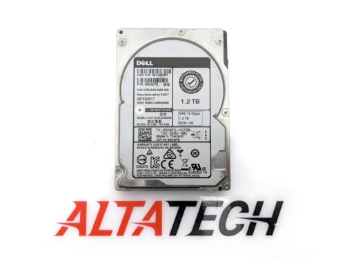 HGST HUC101812CSS204 1.2TB 10K SAS 2.5 12G HDD Dell 0B33078 Hard Drive