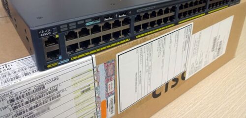 Cisco Catalyst WS-C2960X-48TD-L, 2 x 10G SFP+, LAN Base 2960-X 48 GigE Open Box