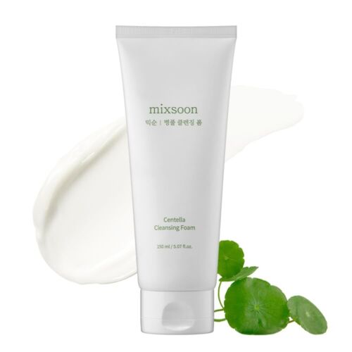 mixsoon Centella Cleansing Foam 5.07 fl oz/ 150ml,Low pH