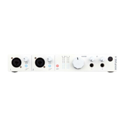 Arturia MiniFuse 4 USB Type-C 4 x 4 Audio Interface White