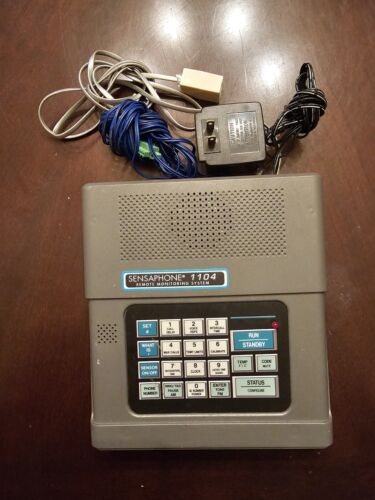 Phonetics Sensaphone 1104 Remote Monitoring System w/ Power Supply