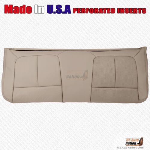 2011 2012 2013 Ford F250 F350 Lariat Rear Driver Bottom Leather Seat Cover Tan