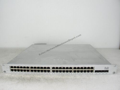 Meraki Cisco MS320-48FP-HW 48-Port PoE+ Switch (No Power) Tested & Unclaimed