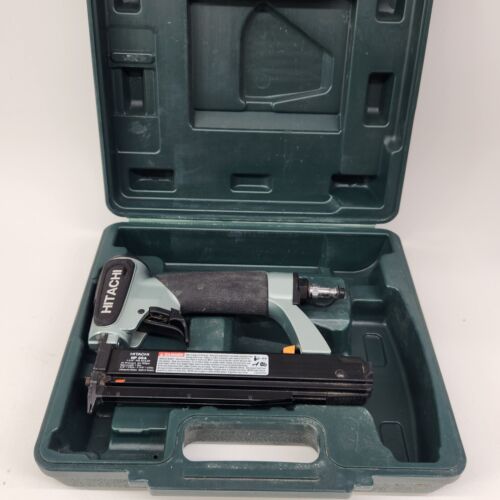 NICE Hitachi NP 35A NP35A 1-3/8″ 23 Gauge Pin Nailer With Case