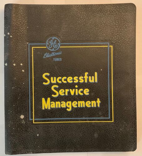 GE Successful Service Management & Oscilloscope Troubleshooting Manual ORIGINAL