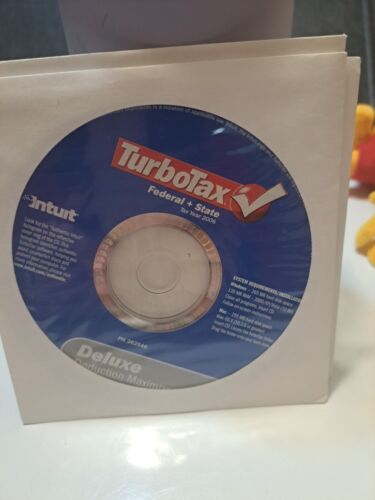 Intuit TurboTax Deluxe Federal & State Return Software for PC 2006