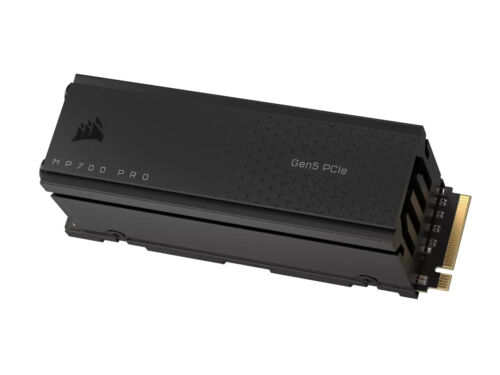 CORSAIR MP700 PRO 2TB with Air Cooler PCIe Gen5 x4 NVMe 2.0 M.2 SSD – High-Densi