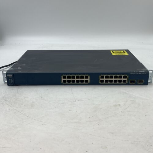 Cisco Catalyst 3560 Series PoE-24 Network Switch WS-C3560-24PS-S V09