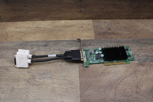 Dell NVIDIA Quadro4 280NVS P118 AGP DMS-59 64MB Video Card 0J0880 With Splitter