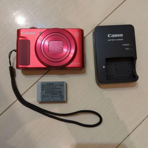 Canon PowerShot SX620 HS Red 20.2MP Compact Digital Camera 25x zoom