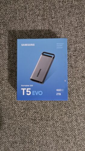 SAMSUNG PORTABLE SSD T5 EVO 2TB (MU-PM2TOG/WW) SEALED