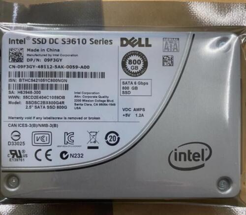 New Intel S3610 800GB DELL SSD 6Gb/s 2.5″ SATA Solid State Drive SSDSC2BX800G4R