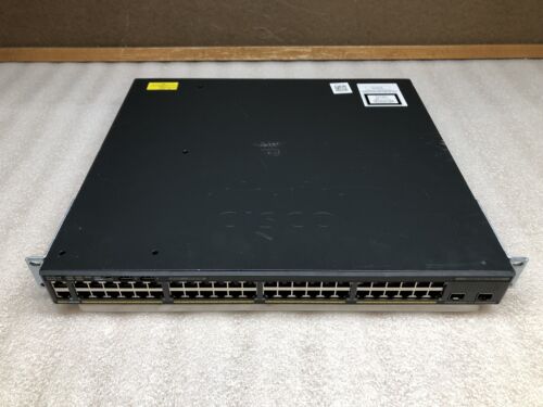 Cisco WS-C2960XR-48TD 48-Port Gigabit ethernet 2xSFP+ 10Gbe 2xPSU Network Switch