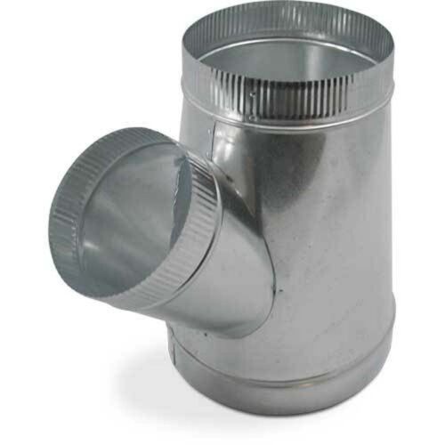 7x7x7 Single Wall Metal WYE for Connecting Duct Fittings Ventilation Branch