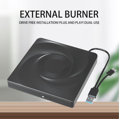 External Blu ray Drive, CD/DVD Drive for Laptop PC, Bluray Player Burner USB 3n5